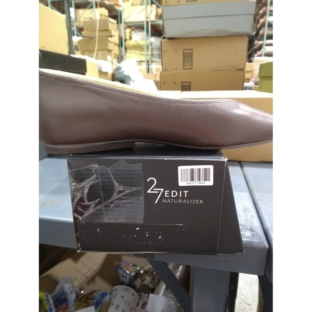 27 Edit Naturalizer Women's Carla Ballet Flat Chocolate Size: 7.5 Medium